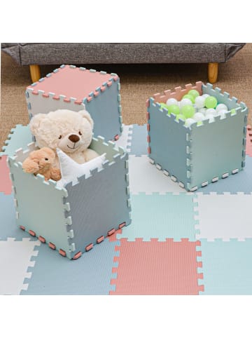LittleTom Baby Spielmatte Ella 9-tlg. in weiss