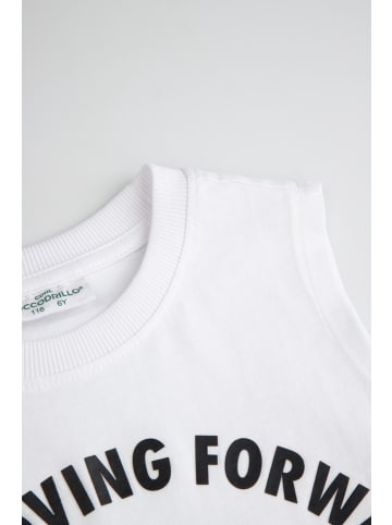 Coccodrillo Ärmelloses shirt in weiß