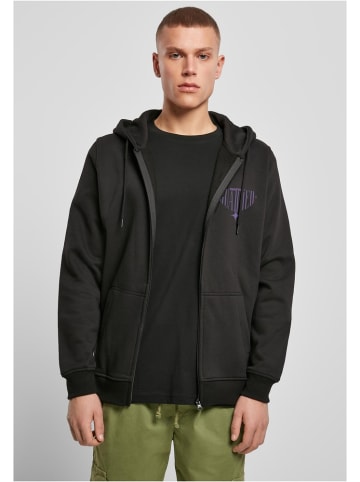 Mister Tee Hoodie "Safely Guarded Heavy Zip Hoody" in Schwarz