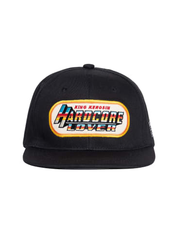 King Kerosin King Kerosin Snapback Cap Hardcore in schwarz