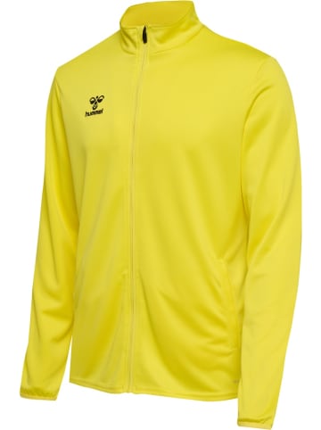 Hummel Trainingsjacke "Hmlessential Track Jacket" in Gelb