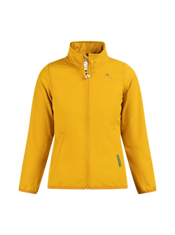Schmuddelwedda Jungen (Kids) Softshelljacke - Recyceltes Material in Senf