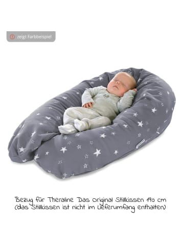Theraline Ersatzbezug für Stillkissen Das Original in grau,motiv