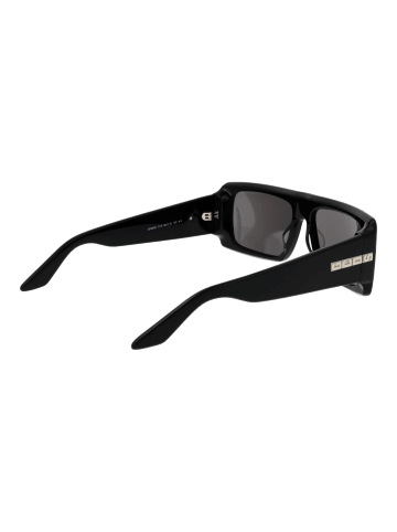 GCDS Unisex Sonnenbrille Rechtwinklig Schwarz