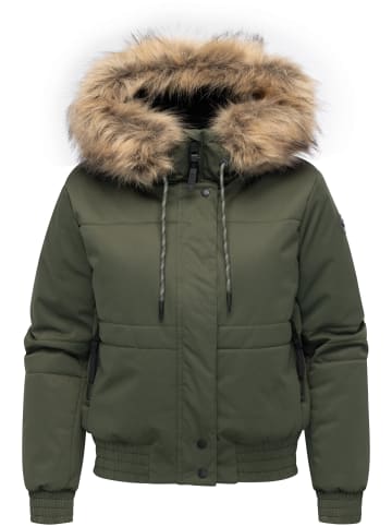 ragwear Winterjacke Deluxia YOUMODO in Dark Olive