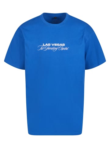 Mister Tee T-Shirt in cobalt blue