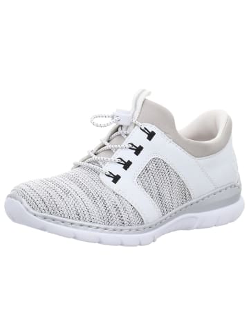 rieker Sneaker in weiss-rauch/weiss/perle
