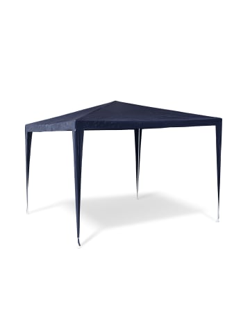 relaxdays Pavillon Zelt in Blau - (B)300 x (H)250 x (T)300 cm