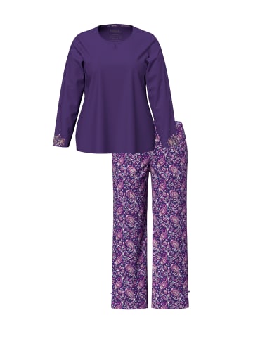 Ulla Popken Pyjama in lilablau