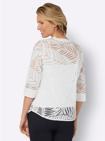 Sieh an! Schlupfbluse in ecru