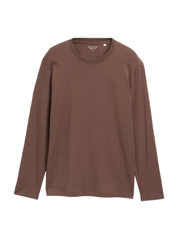 Tom Tailor Longsleeve in braun