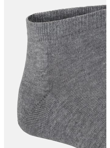 Kunert Sneakersocken Richard weich in Silver-mel.