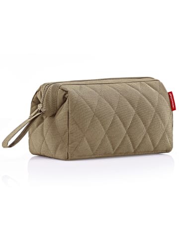 Reisenthel Travelcosmetic Kulturbeutel 26 cm in rhombus olive