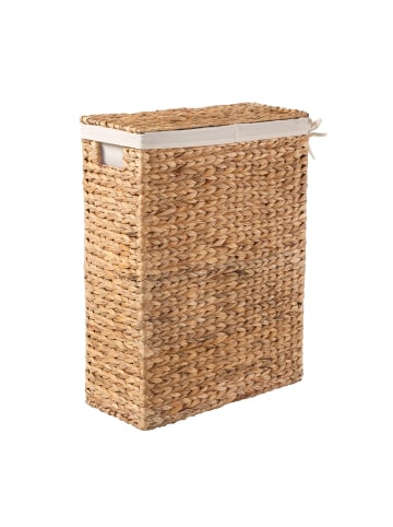 CALICOSY Wäschekorb MAYA in Beige - (W)21 x (H)60 x (L)45 cm