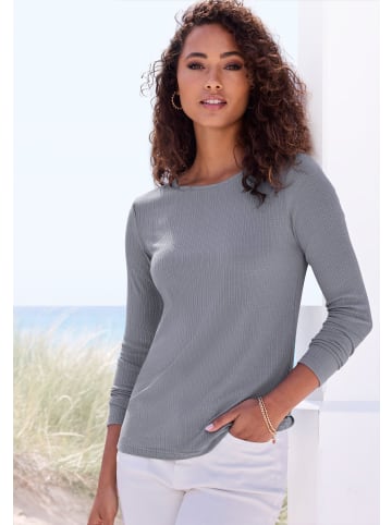Vivance Langarmshirt in graublau