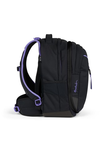 Satch Schulrucksack MATCH Purple Phantom in Schwarz