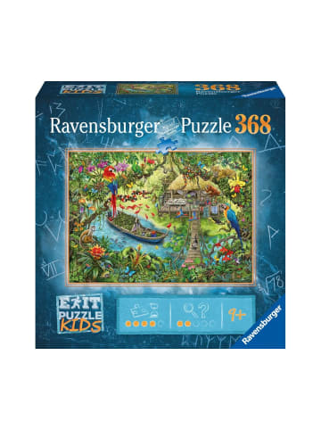 Ravensburger EXIT Puzzle Kids - Die Dschungelexpedition - 368 Teile, ab 9 Jahre