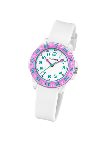 Calypso Analog-Armbanduhr Calypso Junior weiß klein (ca. 29mm)