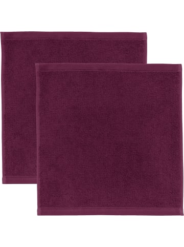 Erwin Müller Frottier Seiftuch 2er-Pack Heidenheim in beere