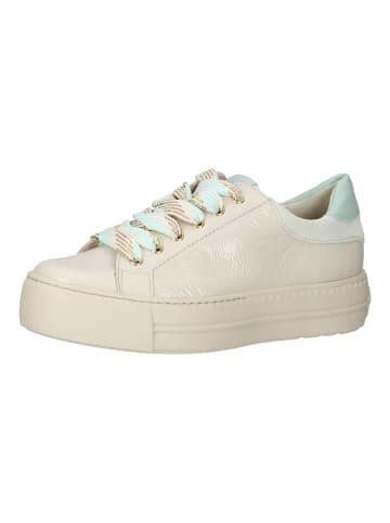 Paul Green Sneaker in Beige/Blau