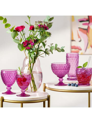 Villeroy & Boch 4er Set Rotweingläser Boston Coloured 310 ml in Berry
