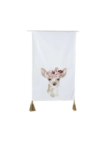 HOFF Tischläufer Deers in Weiß