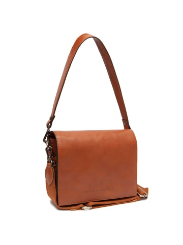 The Chesterfield Brand Soft Class Schultertasche Leder 22 cm in cognac