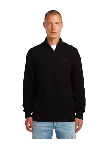 G-Star Raw Honey Comb Structure Skipper Knit dk black