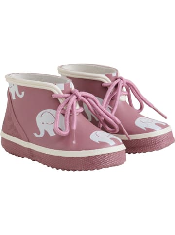 CeLaVi Kinder Gummistiefel "Low wellies w.elephant print" in Rosa