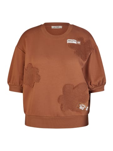 LeComte T-Shirt 'Floral Vibes' in Nougat