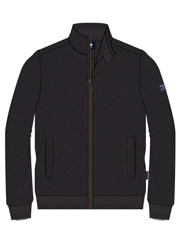 Petrol Industries Sweatshirt mit Stehkragen und Reißverschluss ironview in Schwarz