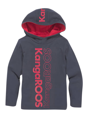Kangaroos Kapuzenshirt in marine