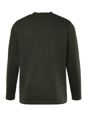 JP1880 Kurzarm T-Shirt in dunkelgrün