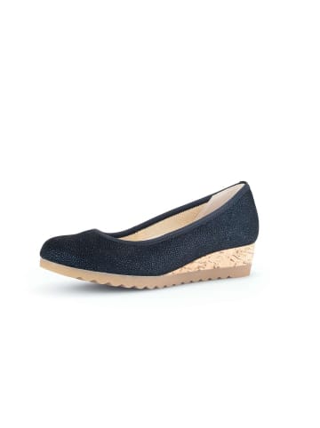 Gabor Comfort Keilpumps in blau