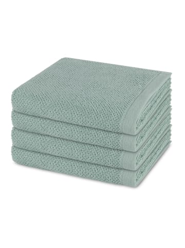Möve 4 X Handtuch im Set Bliss in Reed green
