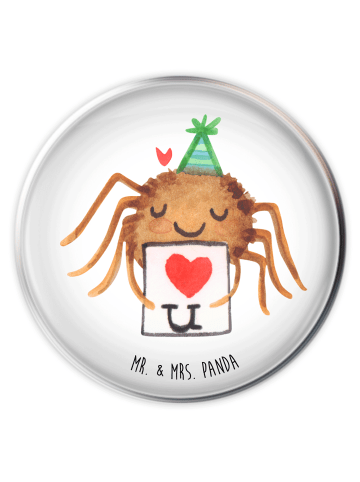 Mr. & Mrs. Panda waschbeckenstöpsel Spinne Agathe Brief ohne Spruch in Weiß