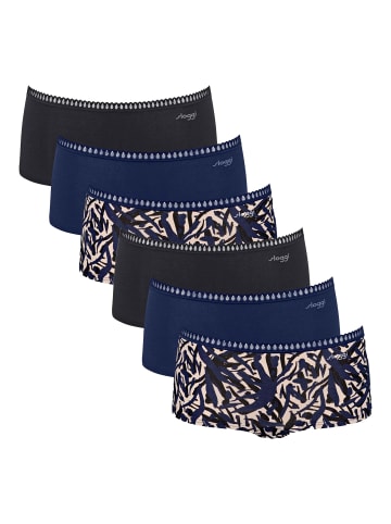 Sloggi Panty 6er Pack in Blau
