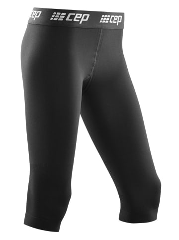 cep W SKI COMPRESS3/4 BASE TIGHTS in Schwarz