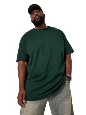 STHUGE Kurzarm T-Shirt in dunkelgrün
