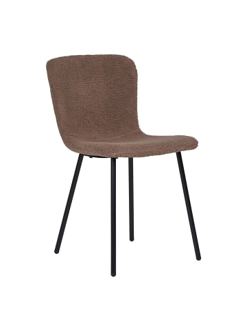 ebuy24 Esszimmerstuhl Halden  Braun 2er Set