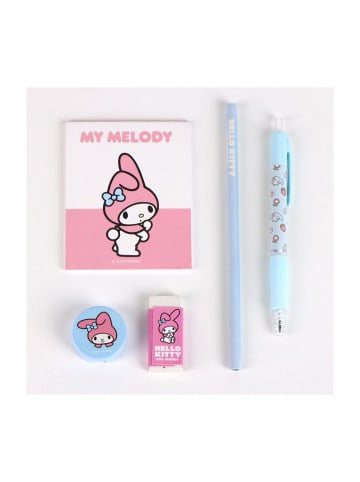 Hello Kitty My Melody Plüsch Federmäppchen gefüllt