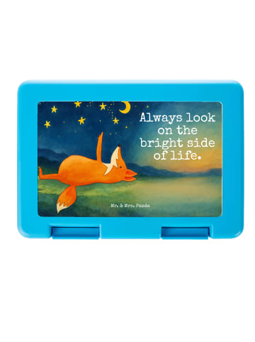 Mr. & Mrs. Panda Bento Box Fuchs Sterne Design mit Spruch in Weiß