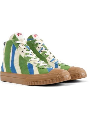 Camper Sneaker " Camaleon 1975 " in Grün / Blau / Weiss