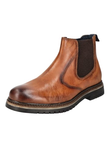 Bugatti Stiefelette Cognac