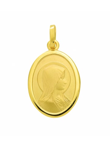 Adeliás Damen 333 Gold Anhänger Madonna in gold