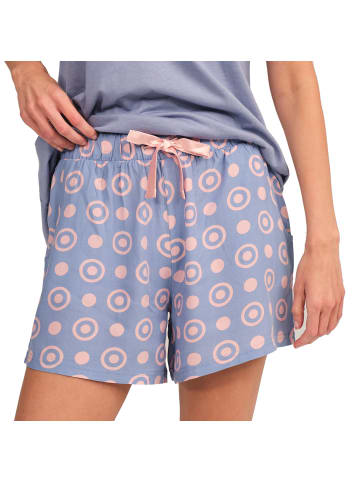 J and J Brothers Schlafanzug in Blue