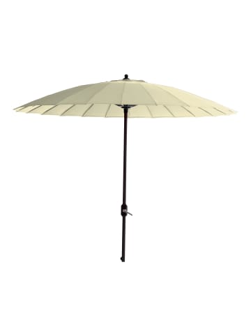 GMD Living Sonnenschirm MANILLA, Ø250 cm in Farbe Ecru