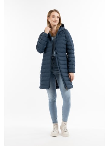 usha BLUE LABEL Damen Wattierter Steppmantel in Marine