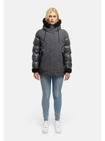 Navahoo Winterjacke Herzschmelz 14 in Anthracite