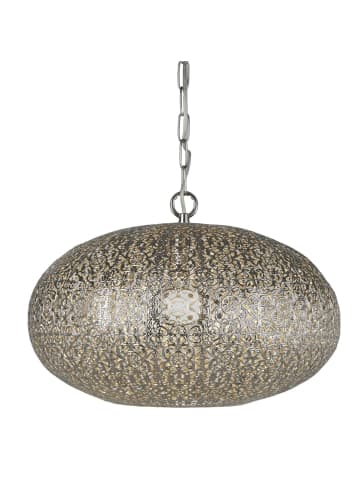 Licht-Erlebnisse Pendelleuchte (B)39 x (L)39 x (T)28 cm in Nickel glänzend